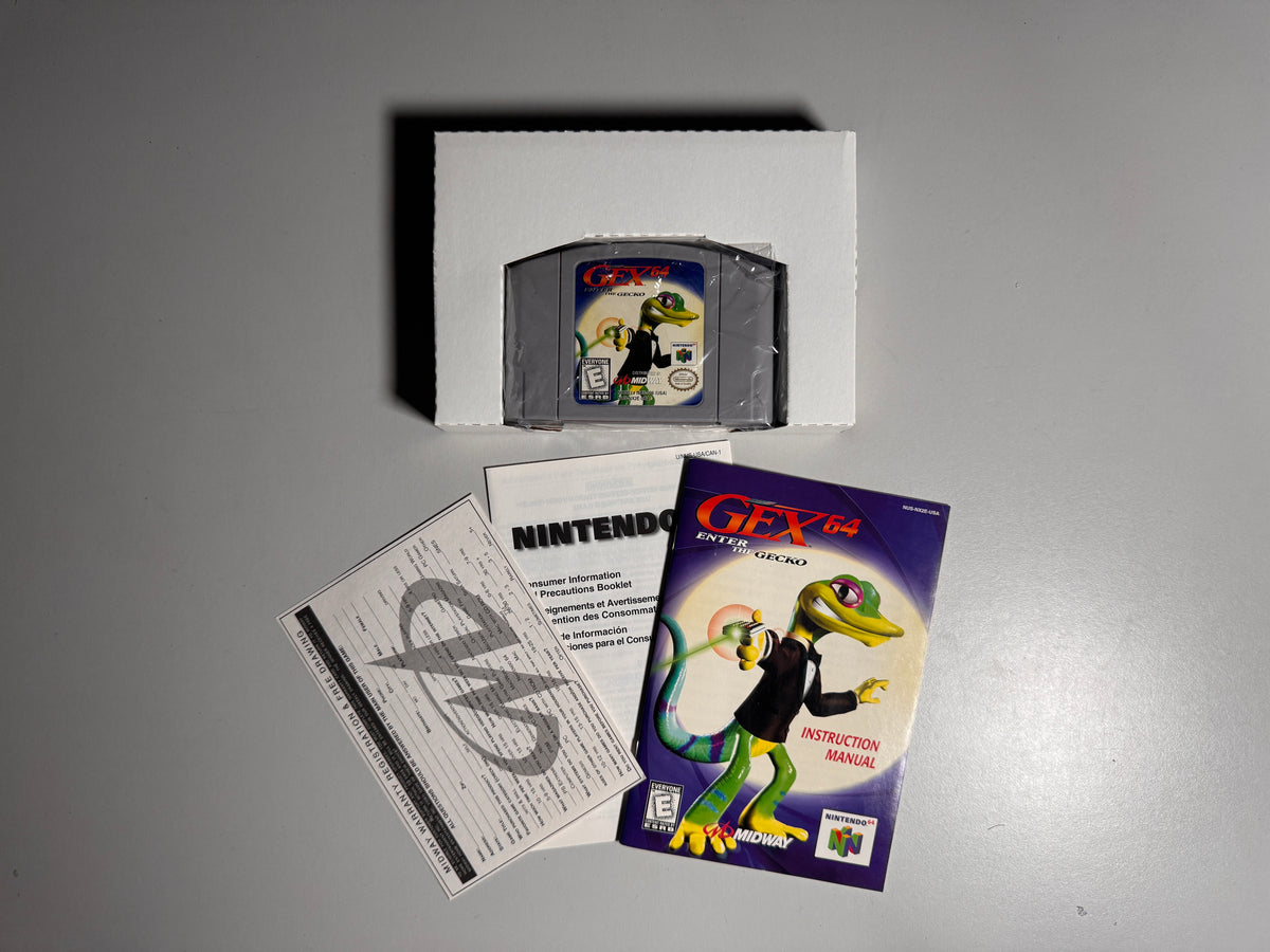 Gex 64: Enter the Gecko (Nintendo 64)