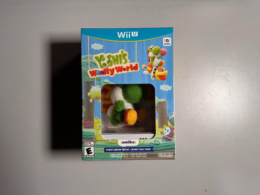 Yoshi's Woolly World + Green Yarn Yoshi amiibo Bundle (Wii U)