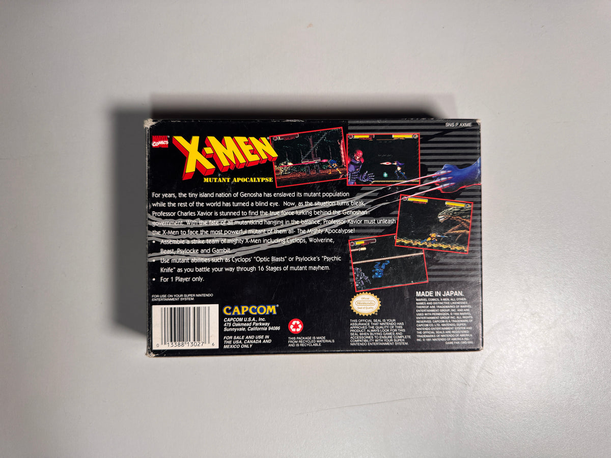 X-Men: Mutant Apocalypse (Super Nintendo)