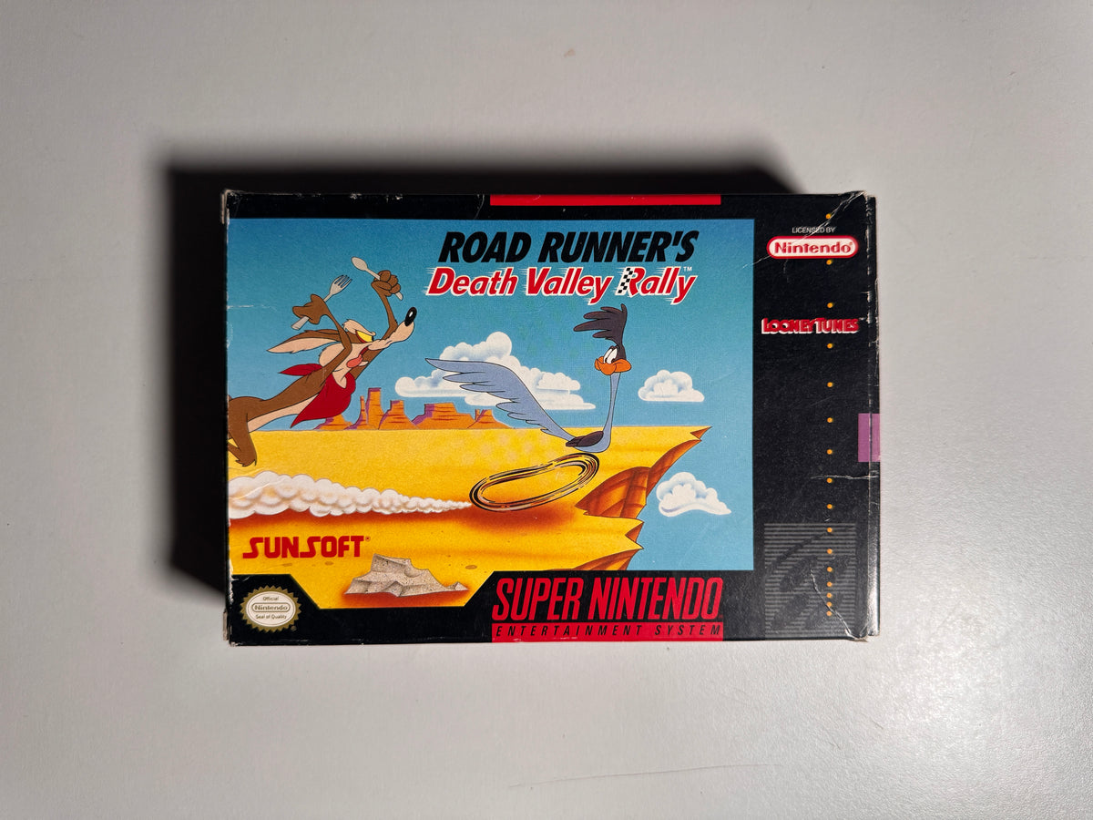 Road Runner's Death Valley Rally (Super Nintendo)