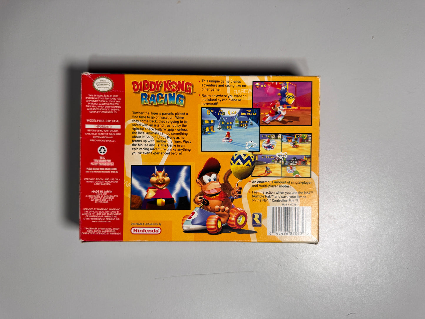 Diddy Kong Racing (Nintendo 64)