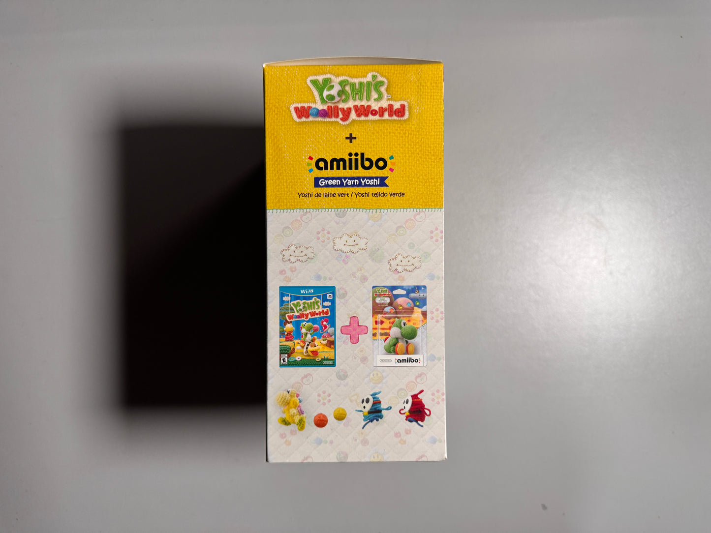 Yoshi's Woolly World + Green Yarn Yoshi amiibo Bundle (Wii U)