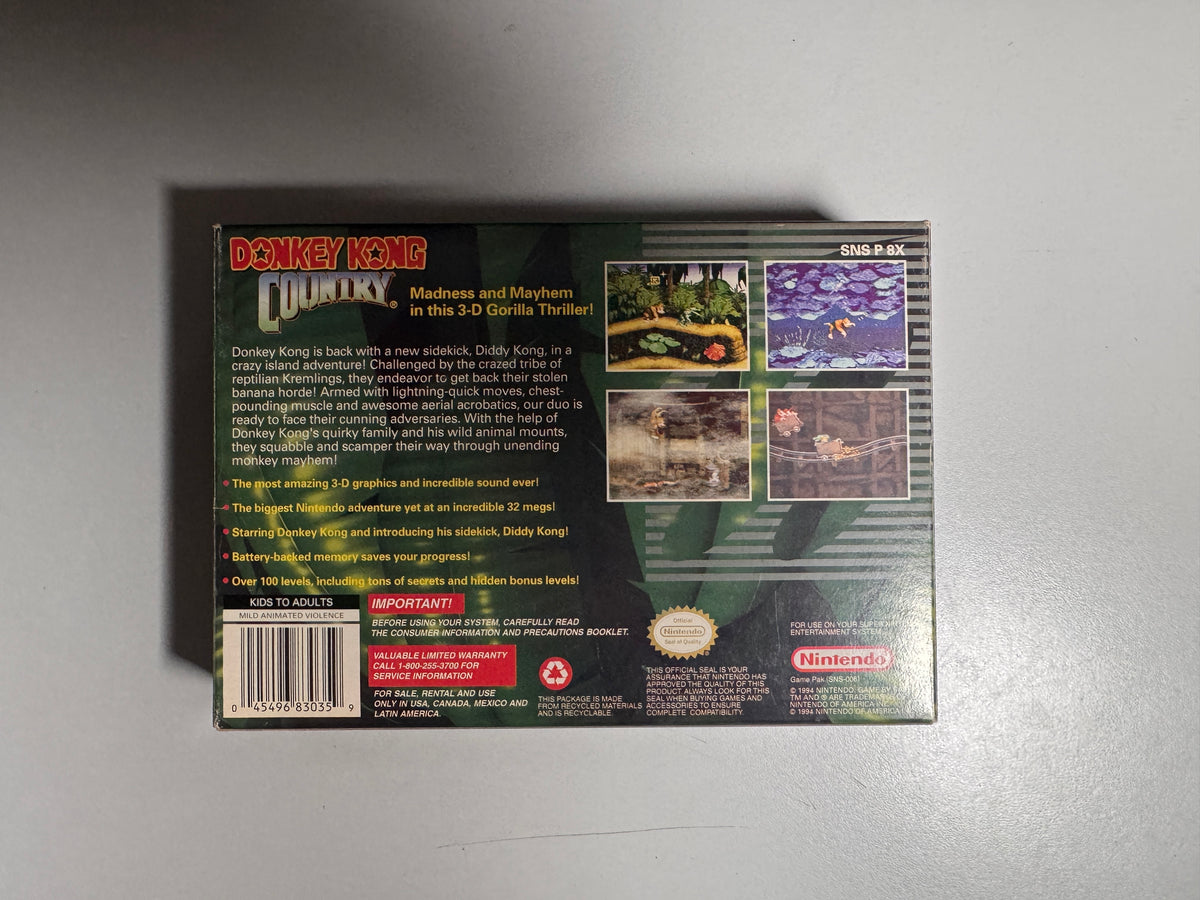 Donkey Kong Country (Super Nintendo)