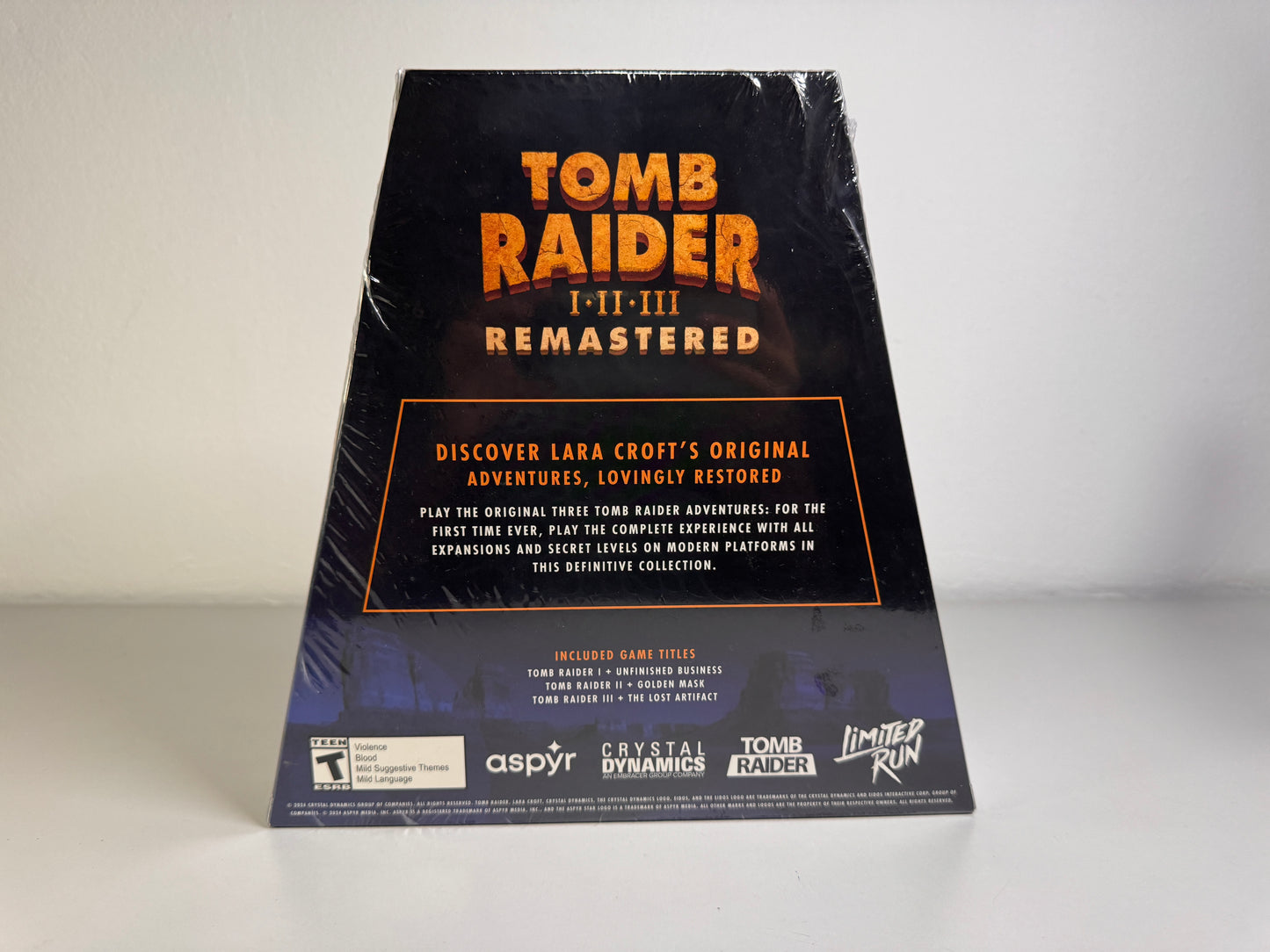 Tomb Raider Remastered I–III (Limited Run – Convention Exclusive, TR3 Cover) (PS5)