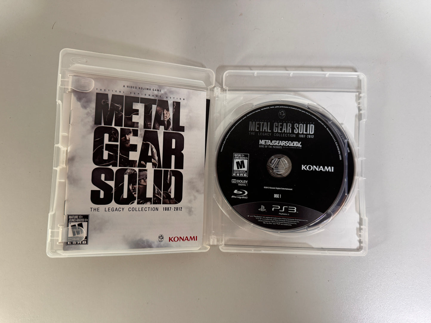 Metal Gear Solid The Legacy Collection (PS3)
